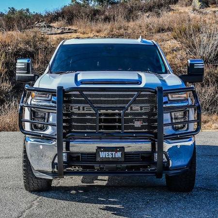 Westin Automotive 20-20 SILVERADO 2500/3500 W/FRONT SENSORS HDX GRILLE GUARD BLACK 57-3995S